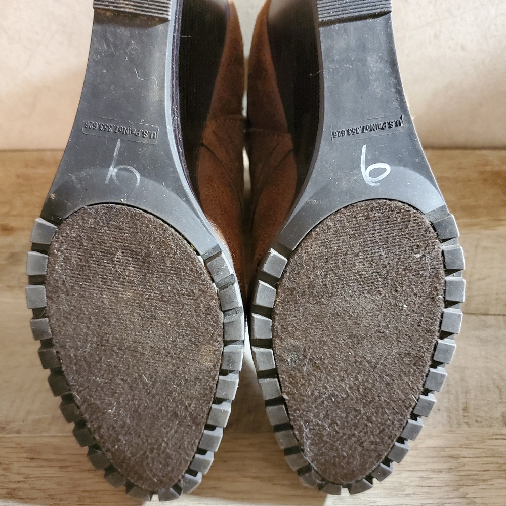 Distressed Wedge Bootie - Picture 2 of 3